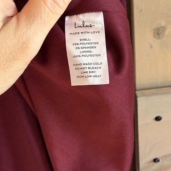 LuLu’s Captivating Charisma Plum Ruffled Cutout Tie-Back Maxi Dress Plum - Picture 8 of 11